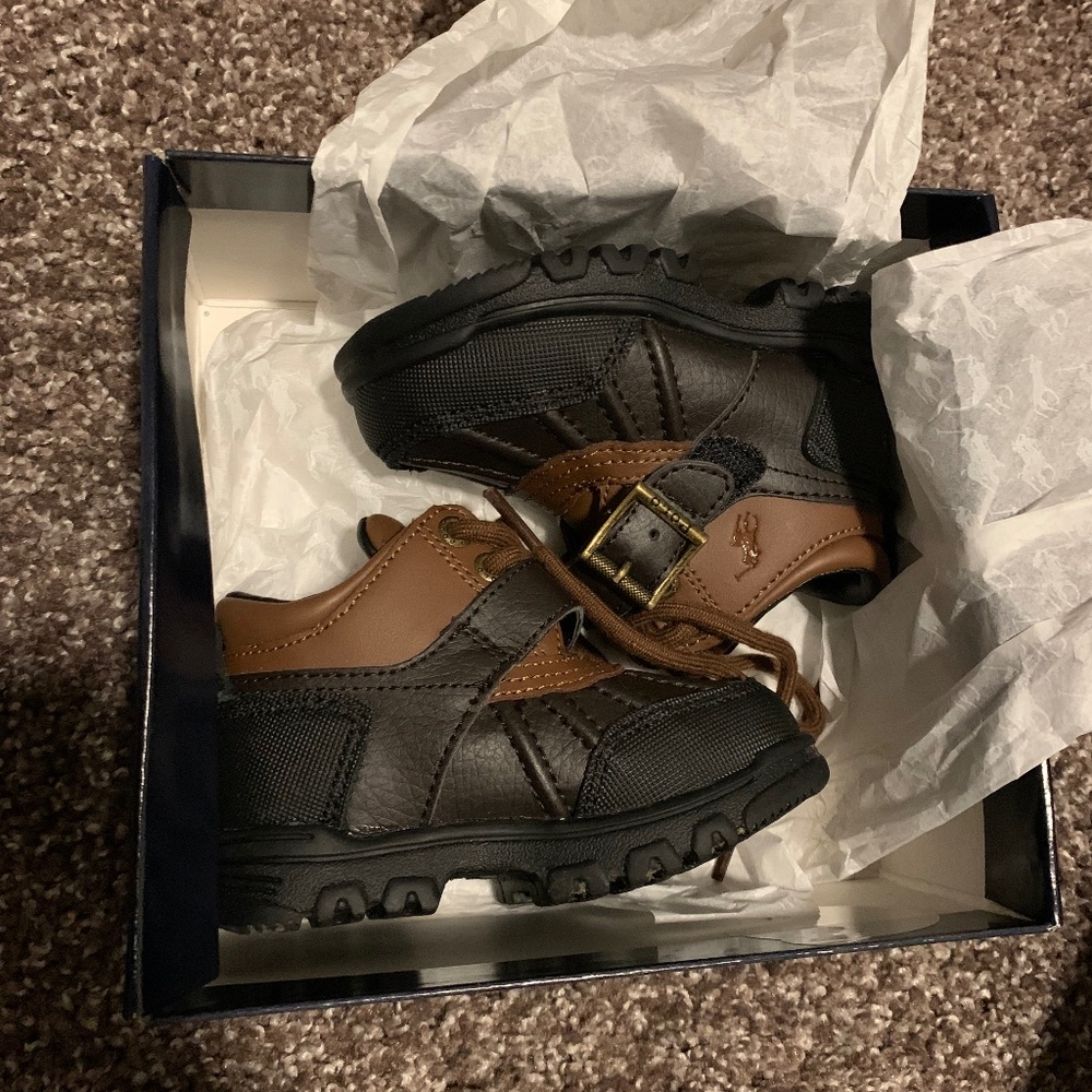 TODDLER RALPH LAUREN BOOTS SIZE 5C